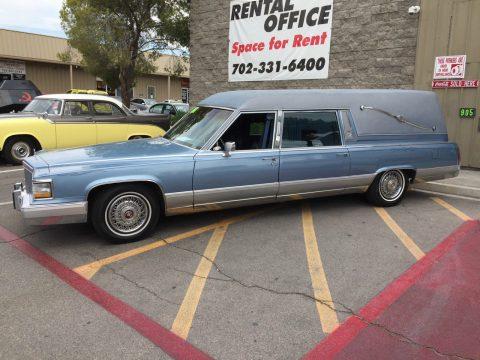 1990 Cadillac Brougham d&#8217;Elegance Hearse for sale